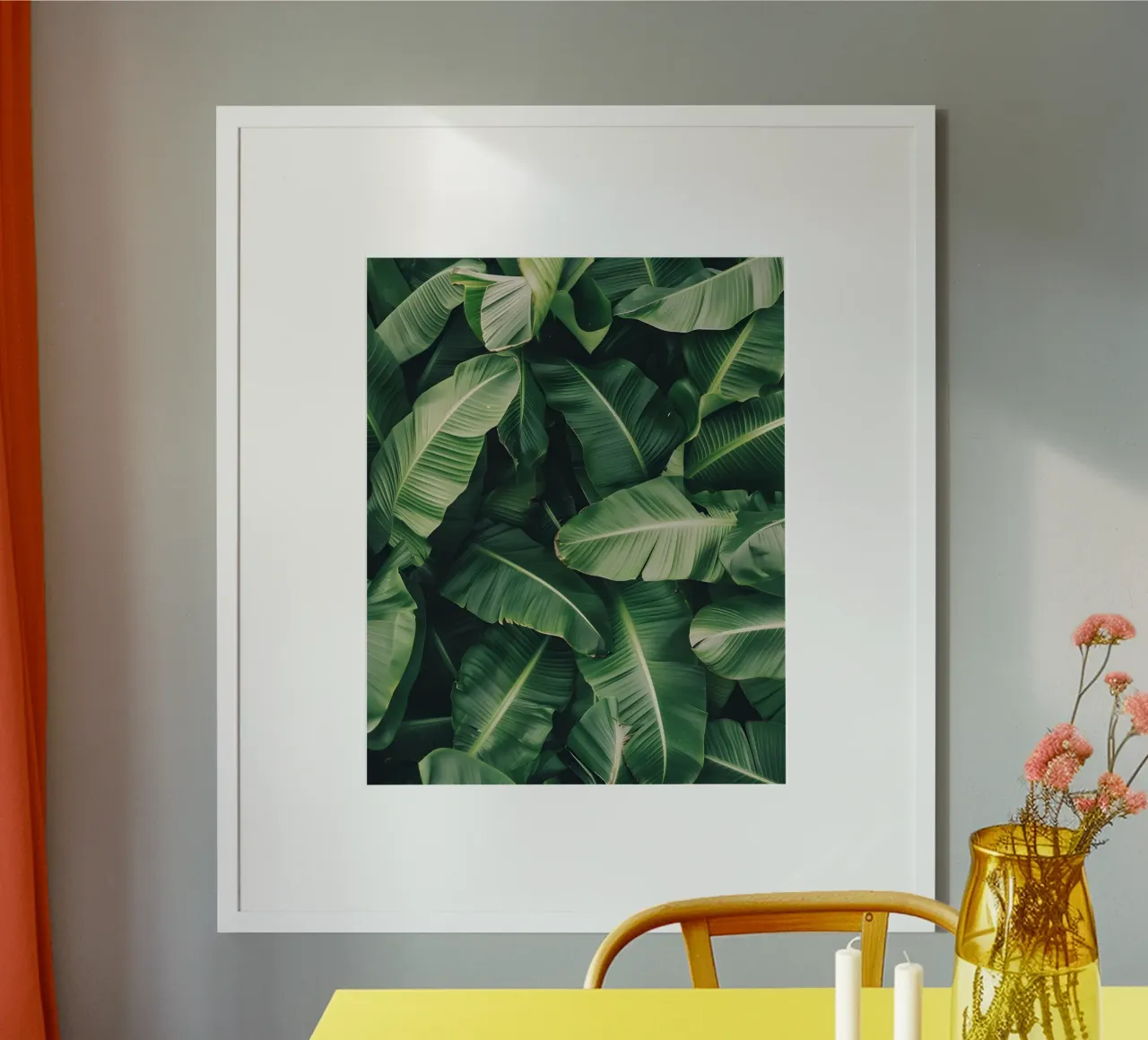 California Dreamscape poster con telaio in alluminio da Wanderlust Vibes