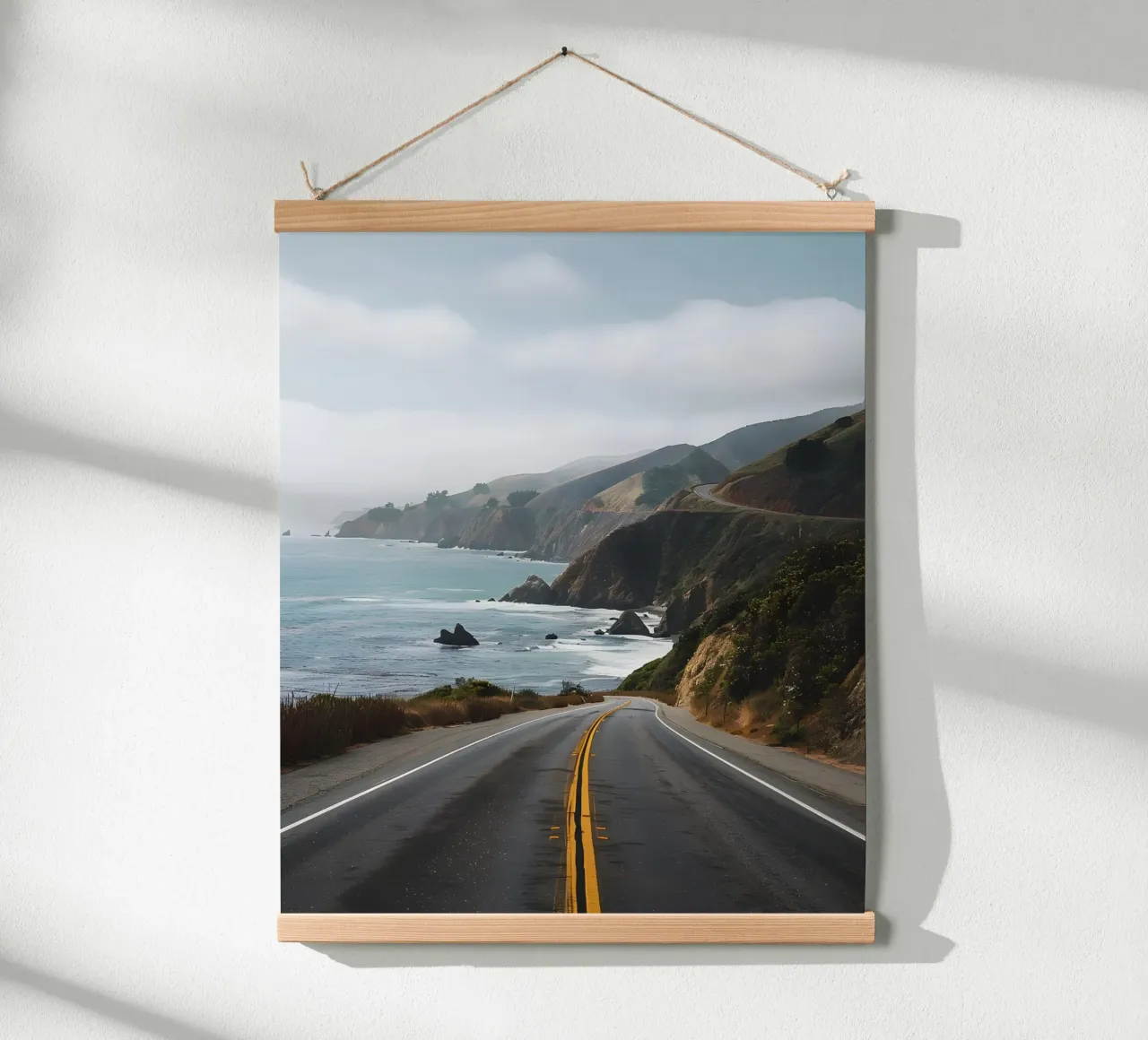 Droomlandschap Californië hahnemühle van Wanderlust Vibes