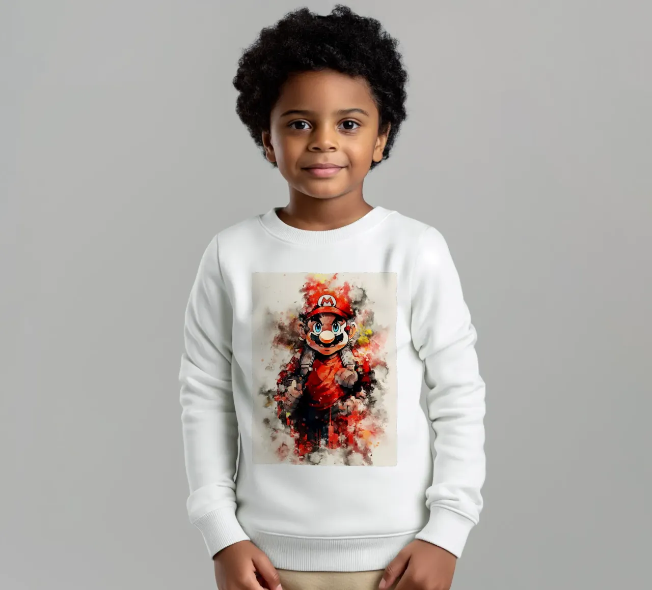 super m felpa bambino da ontoseno