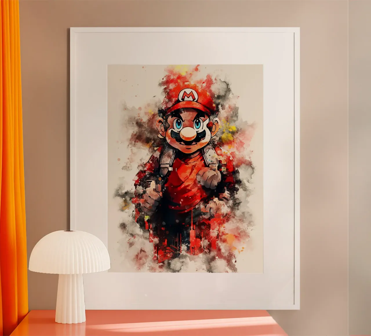 super m poster con telaio in legno da ontoseno