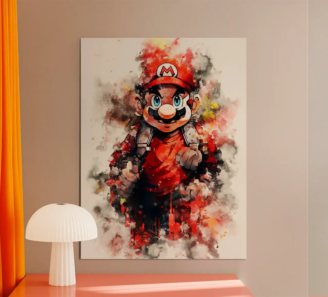 super m poster con telaio in legno da ontoseno