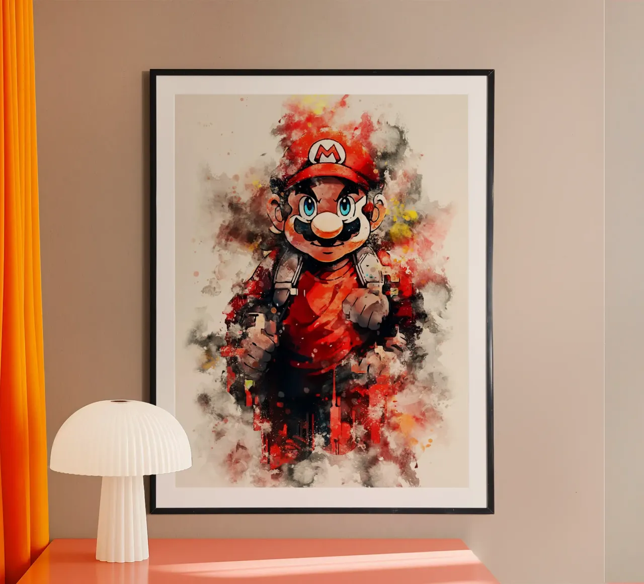 super m poster con telaio in legno da ontoseno