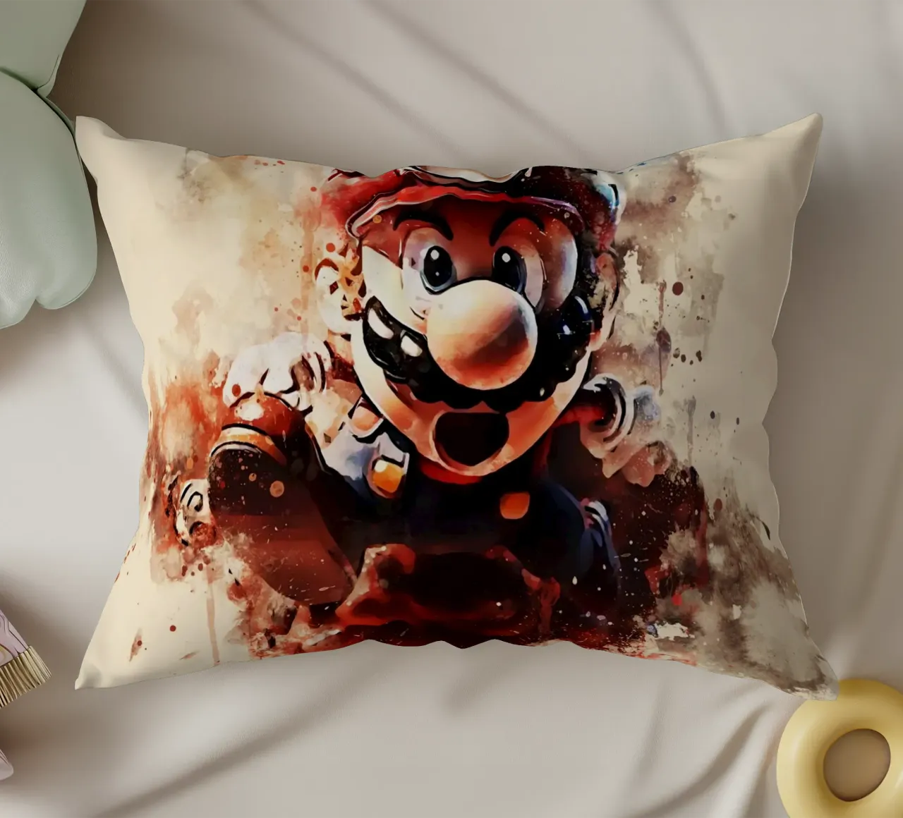 mario bross cuscino da ontoseno