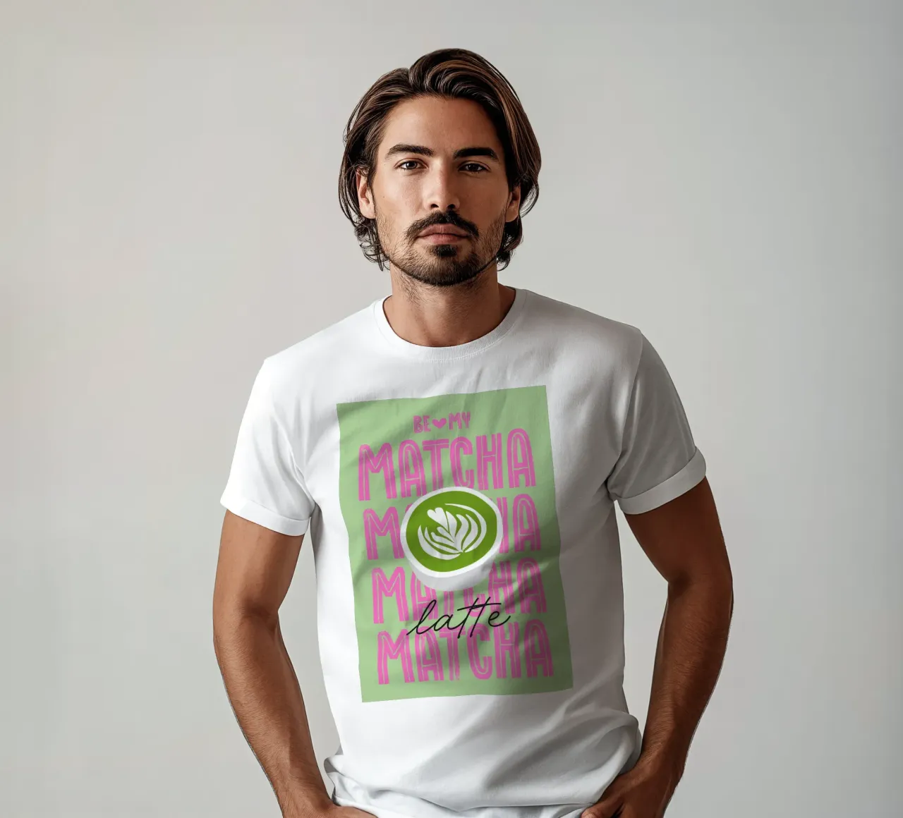Be my matcha t-shirt da Fraysein Design