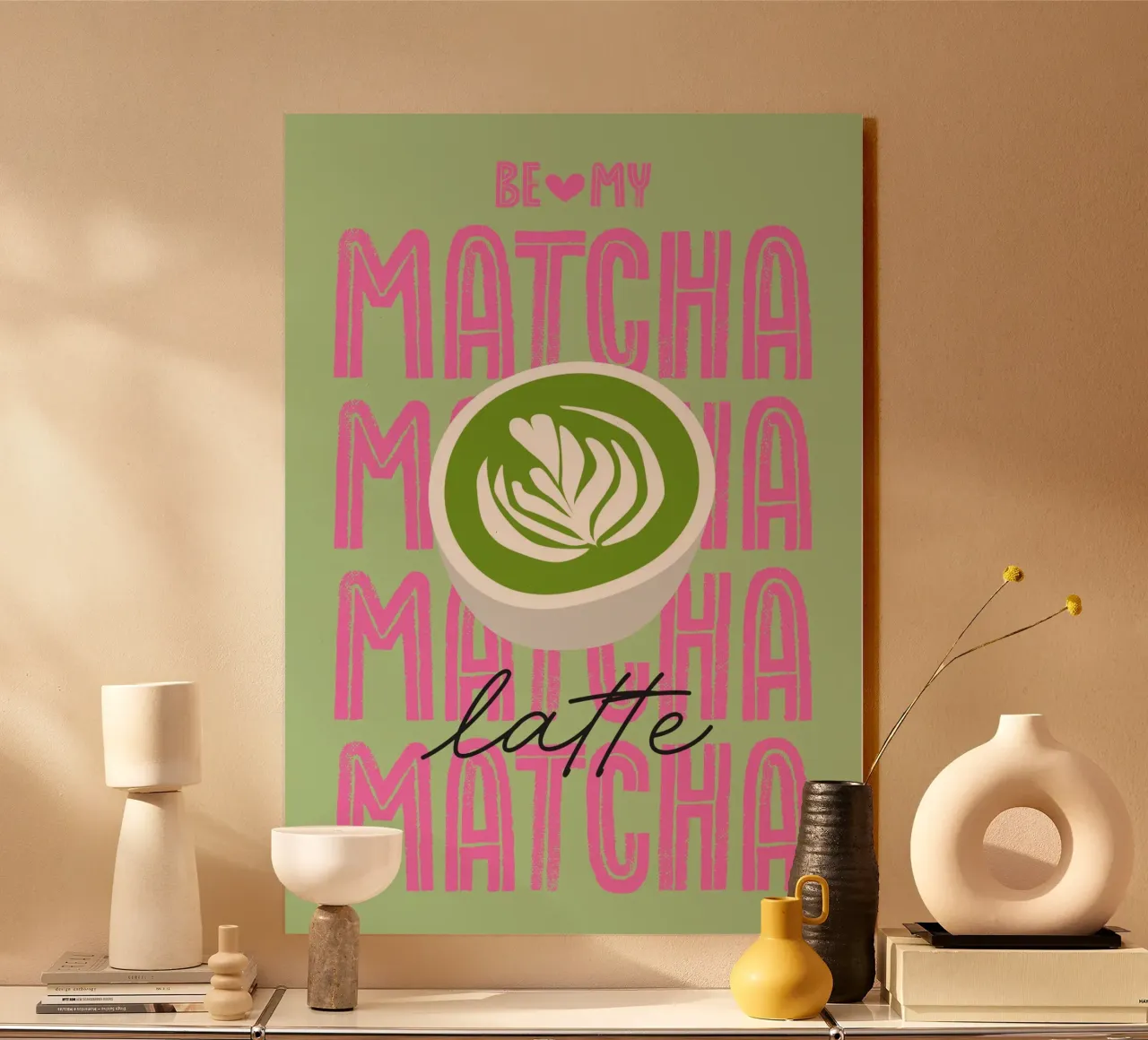 Be my matcha plexiglass da Fraysein Design