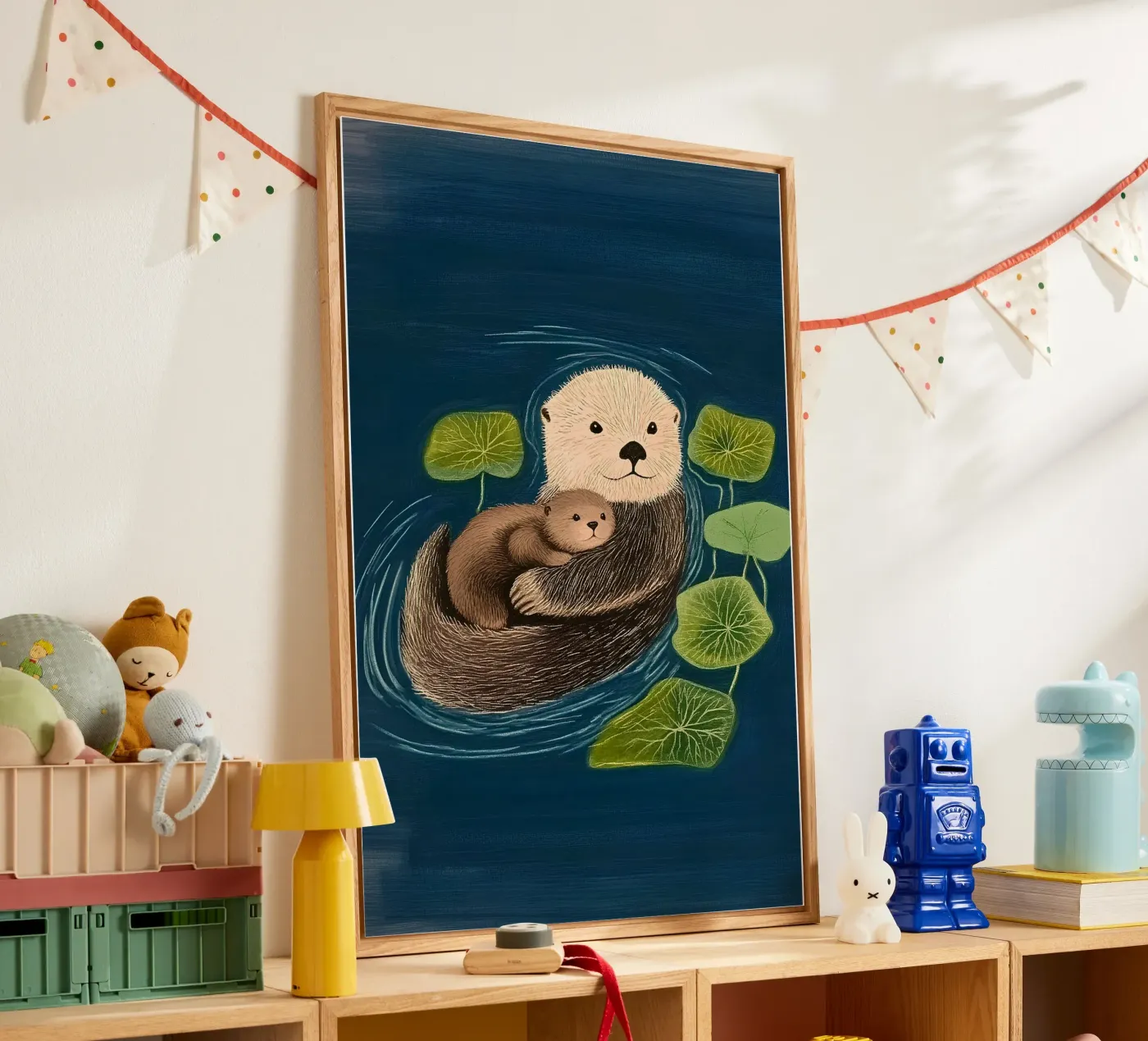 Mama Otter plexiglass da Curious Canvas