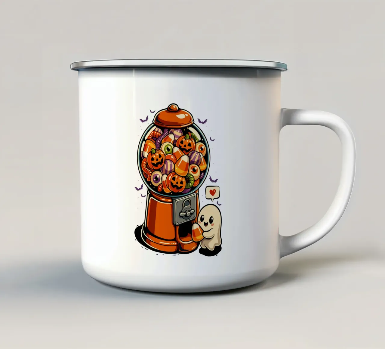 Gumball Halloween Candy tazza in smalto da LM2KONE