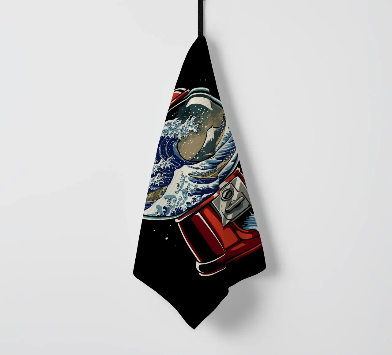 The Great Wave of Gumball tea towel by LM2KONE