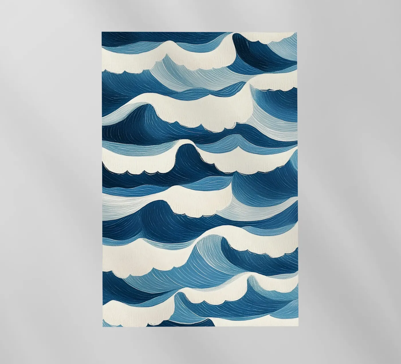 Ocean waves pellicola backlit da Curious Canvas