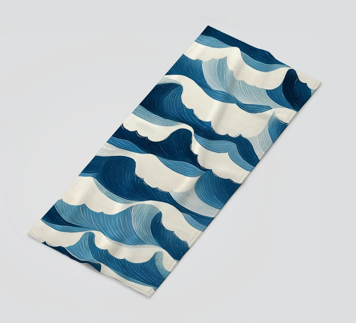 Onde dell'oceano telo mare da Curious Canvas