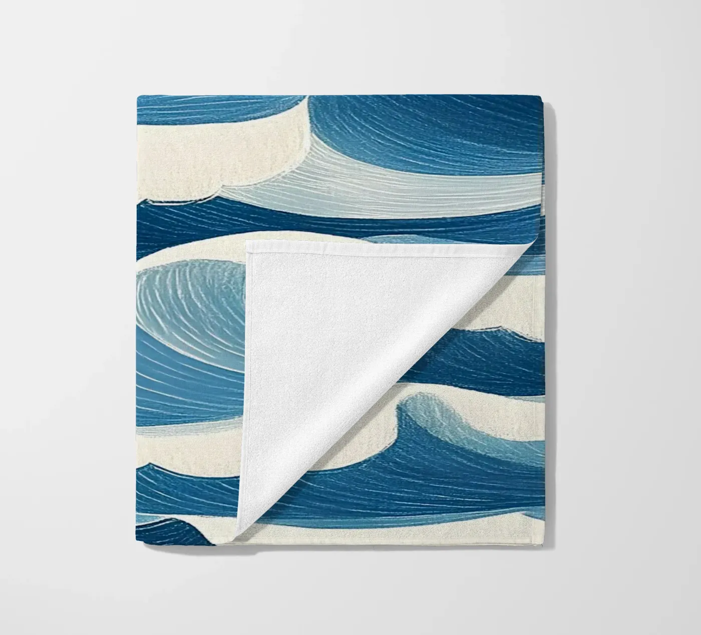 Onde dell'oceano telo mare da Curious Canvas