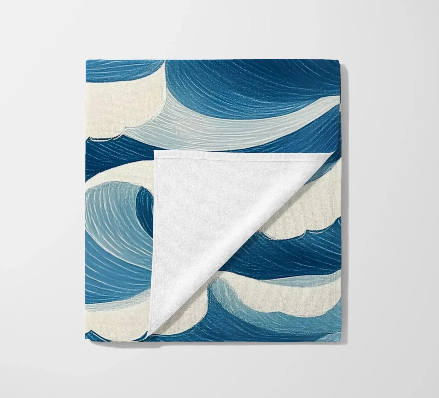 Onde dell'oceano telo mare da Curious Canvas