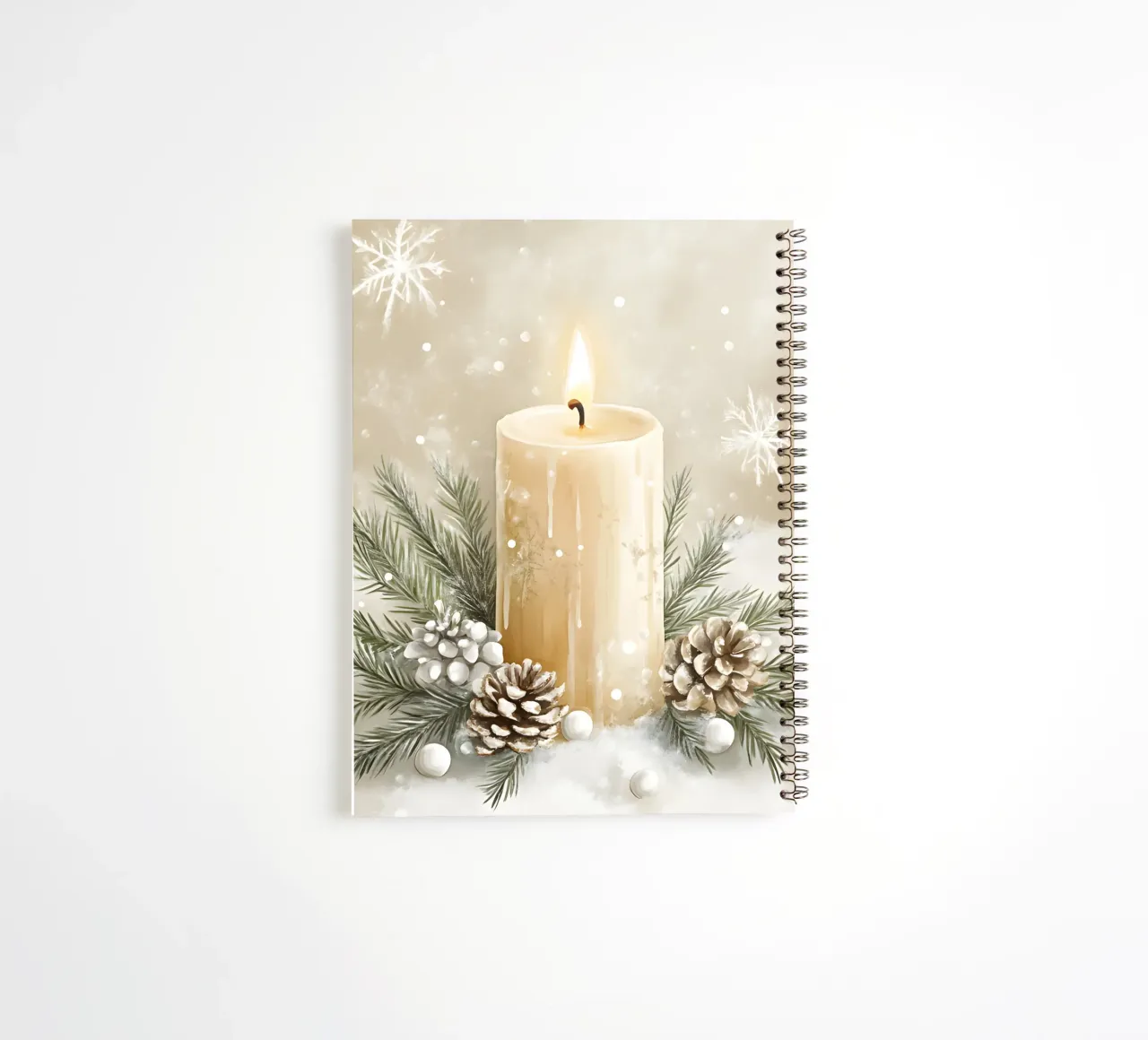 Here are the elements you requested for the image of the po spiral notebook by ClubArt
