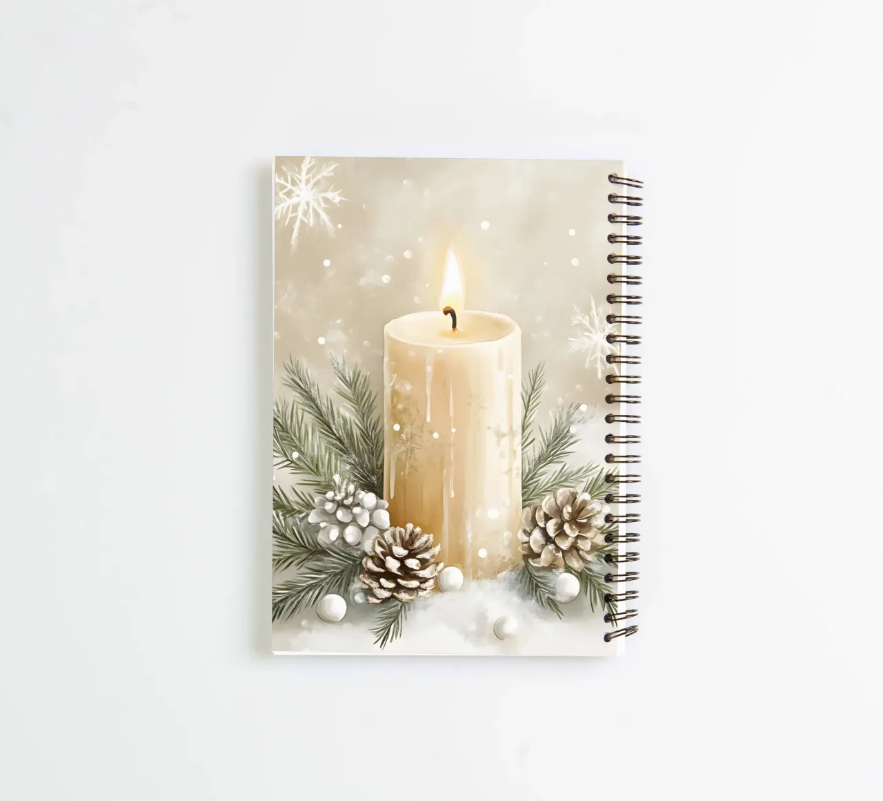 Here are the elements you requested for the image of the po spiral notebook by ClubArt