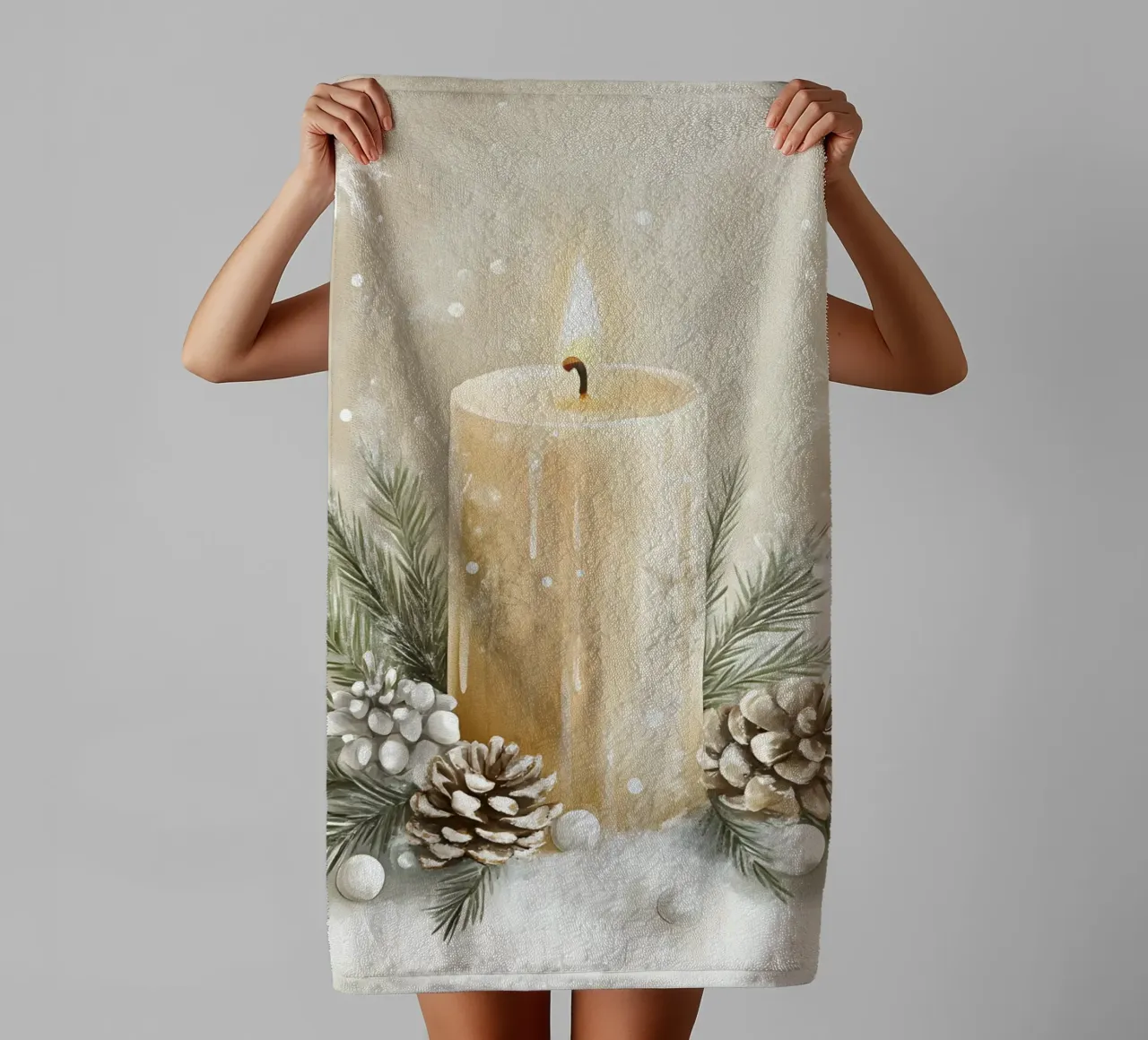 Here are the elements you requested for the image of the po towel by ClubArt