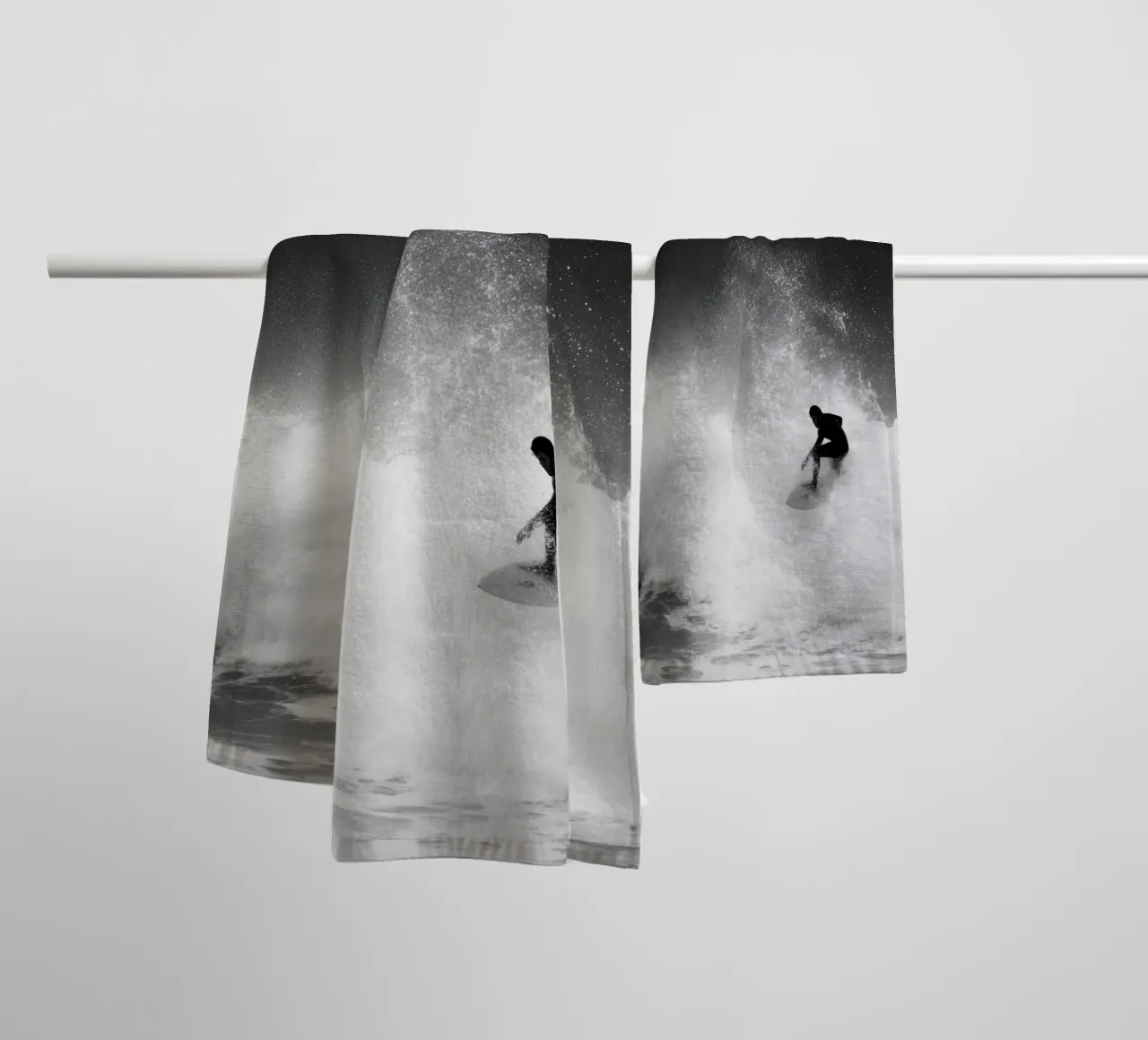 Ocean Grit – Fine Art Surf Photography Print towel by Vela Luna