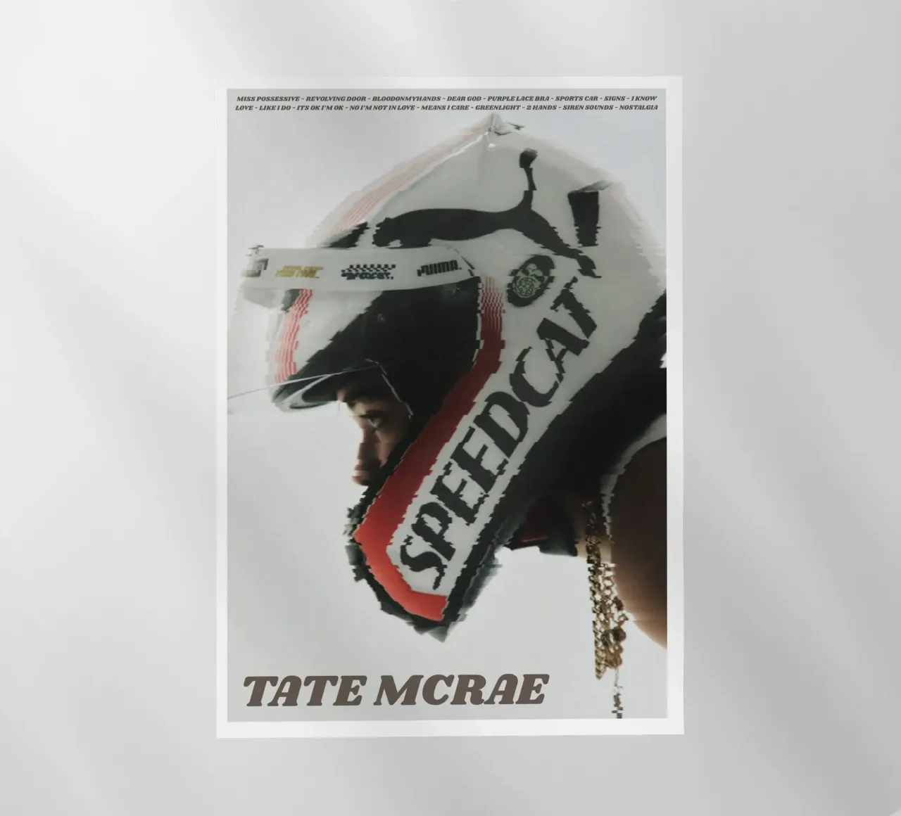 Casco TT Poster digitale pellicola backlit da sarahshop