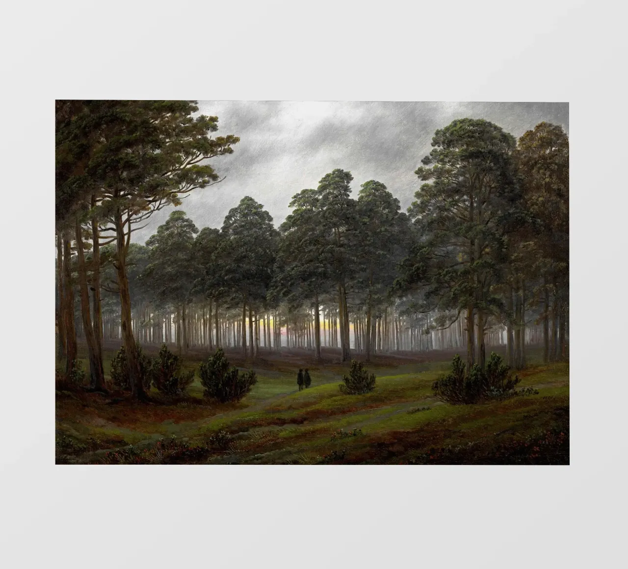 Sera - Caspar David Friedrich pellicola backlit da shoplena