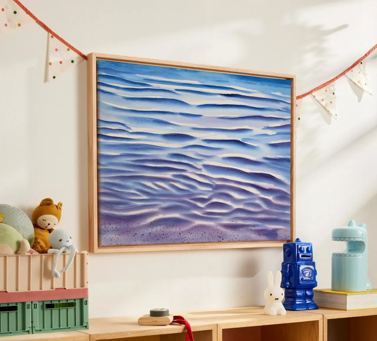 Whispers Beneath the Tides canvas by Matthias Keller Studio