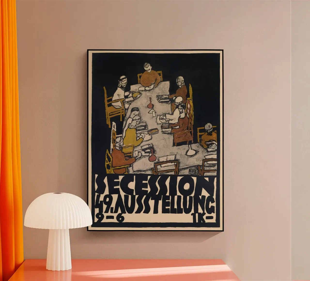 Secessione 49. Mostra, 1918 - Egon Schiele plexiglass da hannajaart