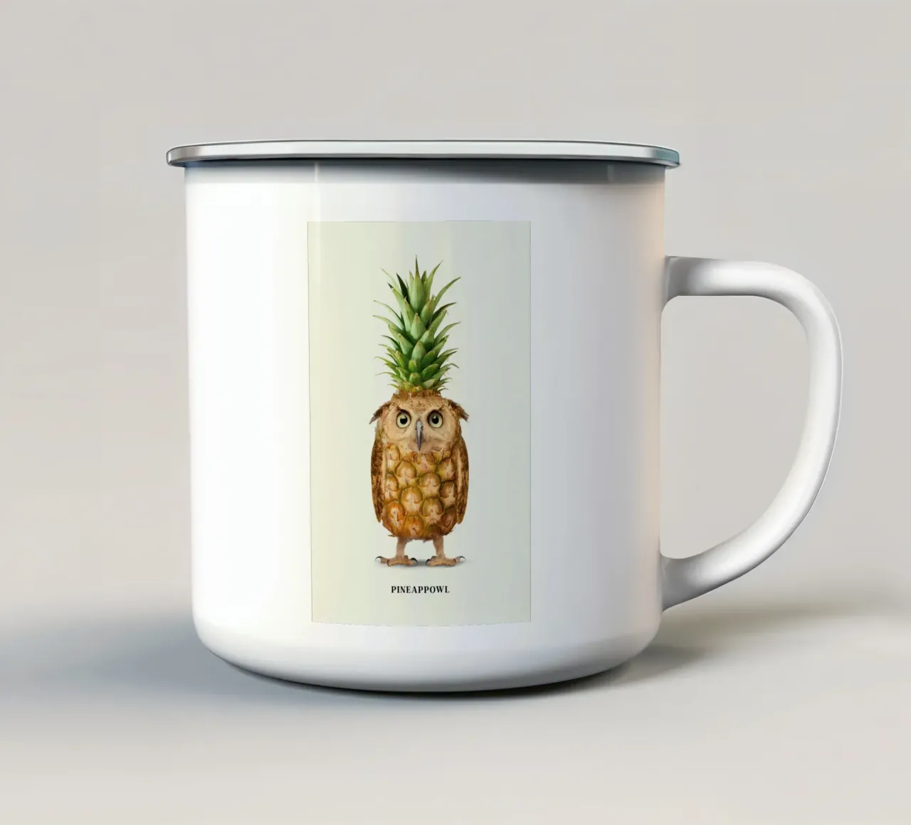 Ananas - Jonas Loose tazza in smalto da shaw post