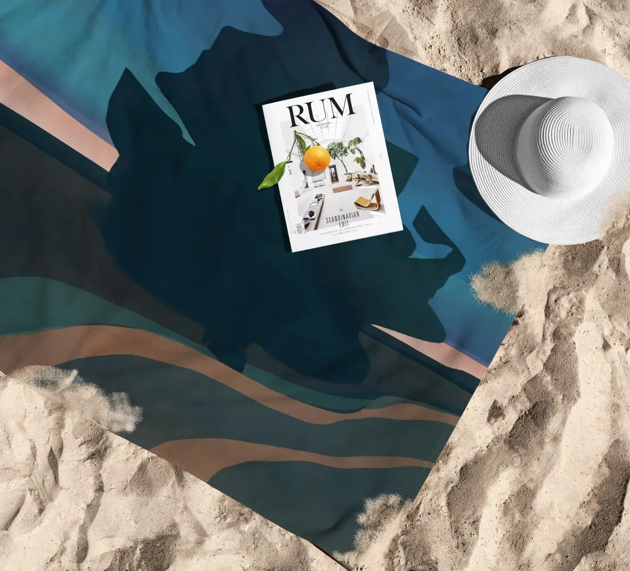 Albero della sera telo mare da Little Dean