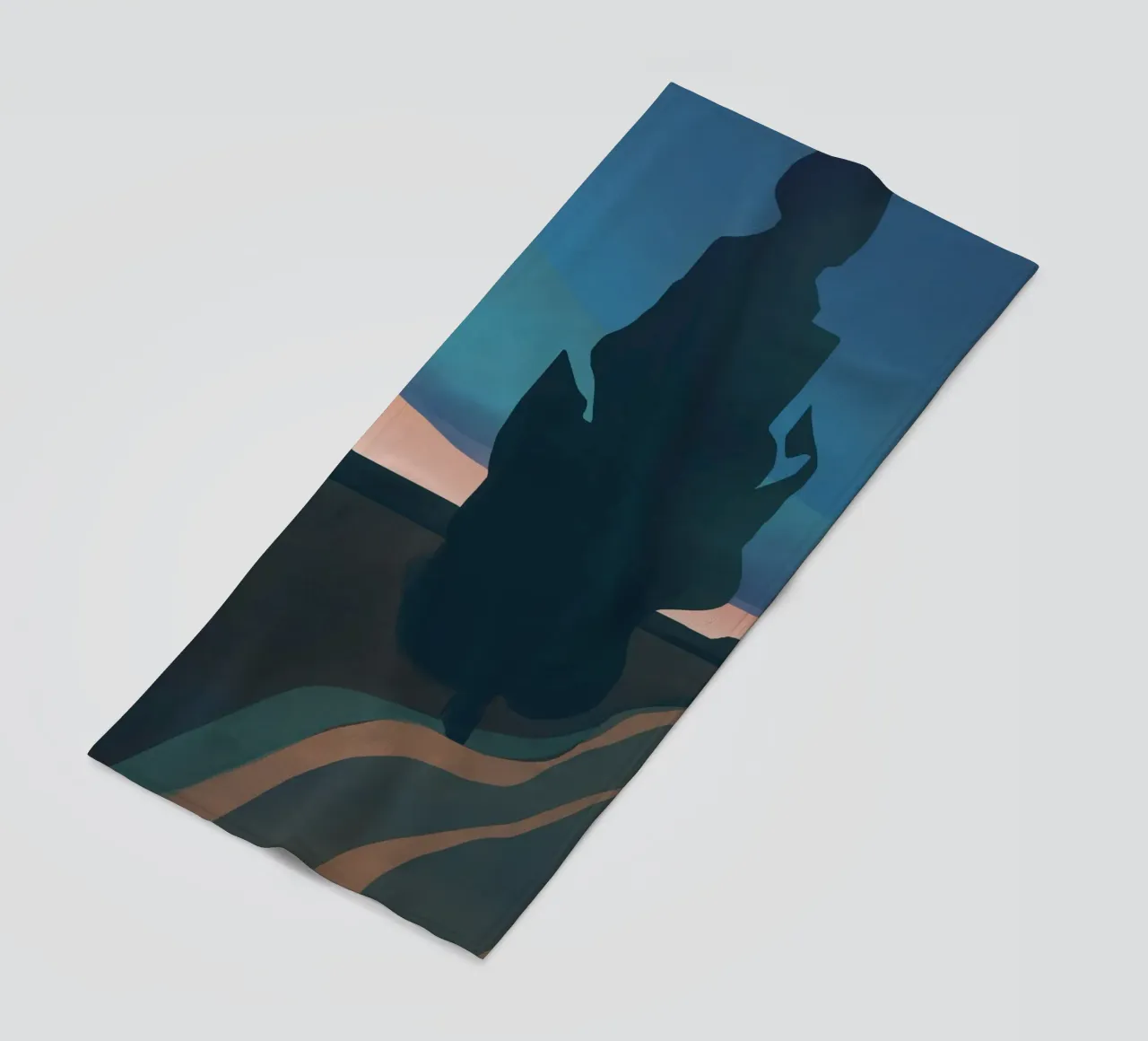 Albero della sera telo mare da Little Dean