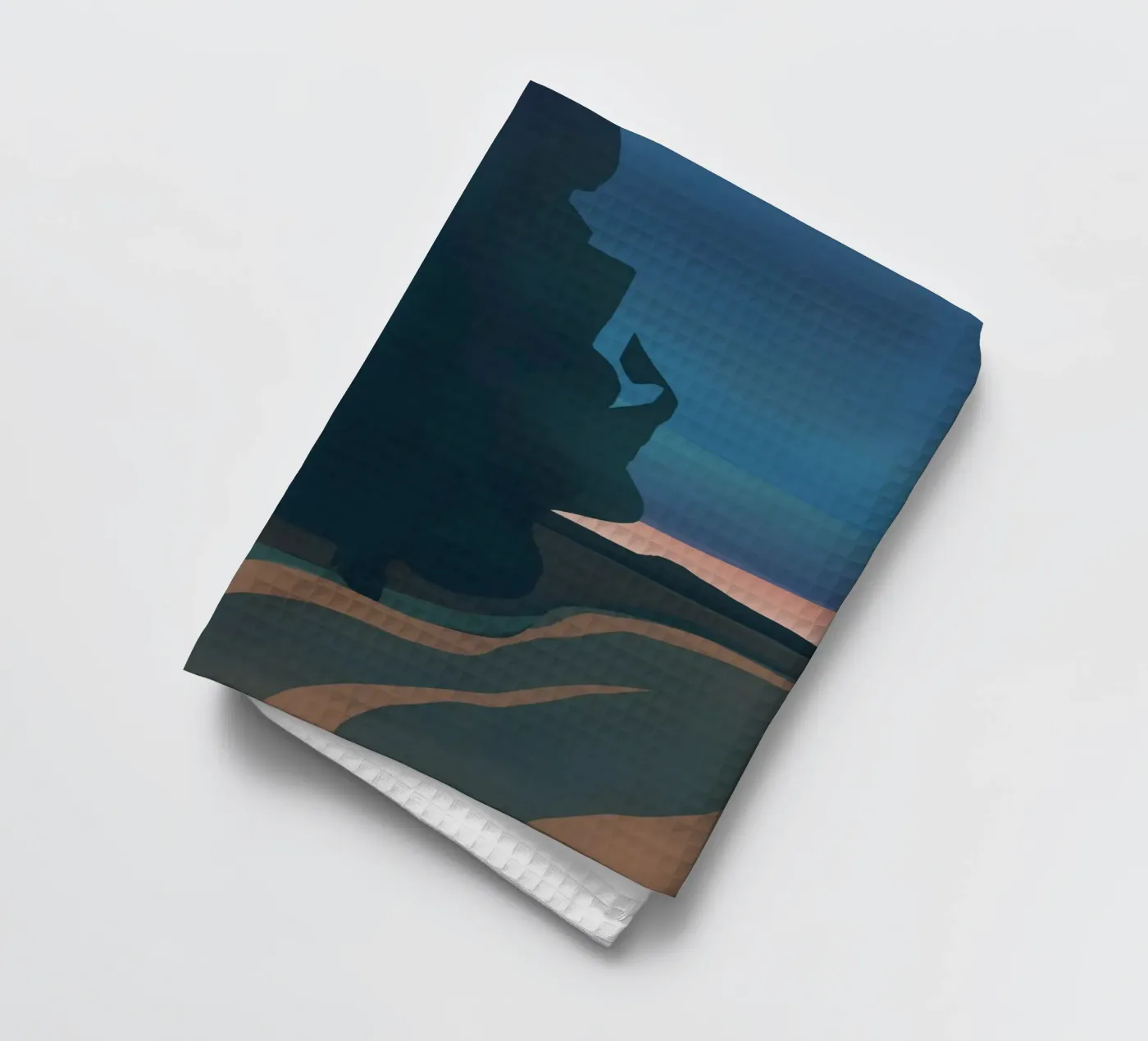 Abendbaum Geschirrtuch von Little Dean