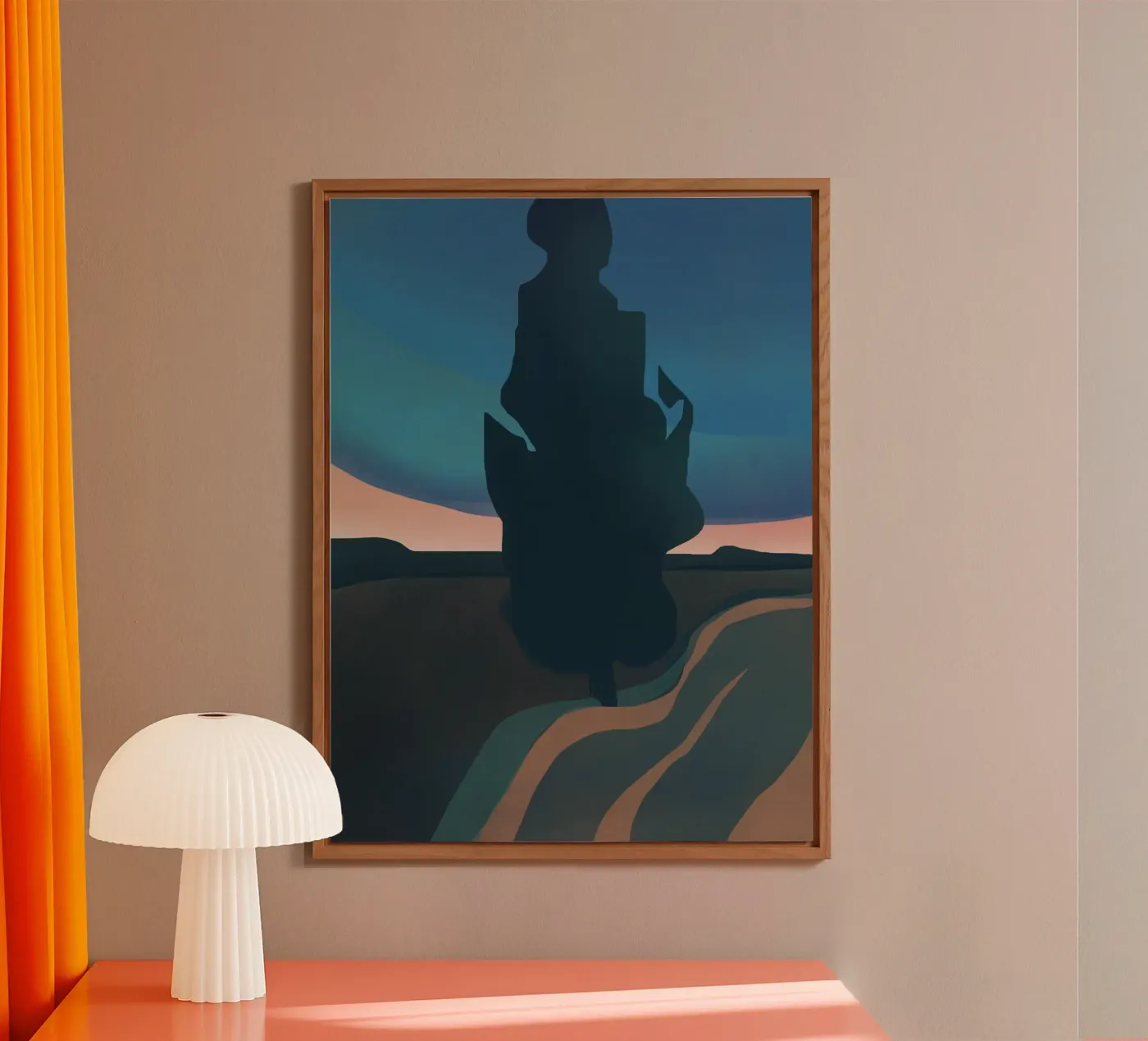 Evening Tree forex plate by Little Dean