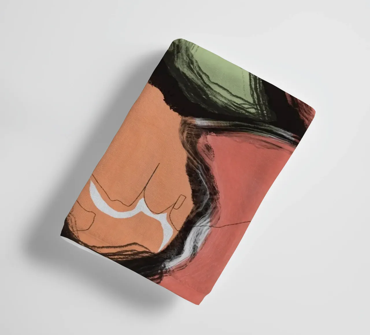 Abstraction 02 towel by Little Dean