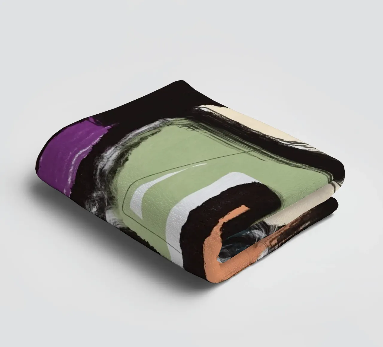 Abstraction 02 towel by Little Dean