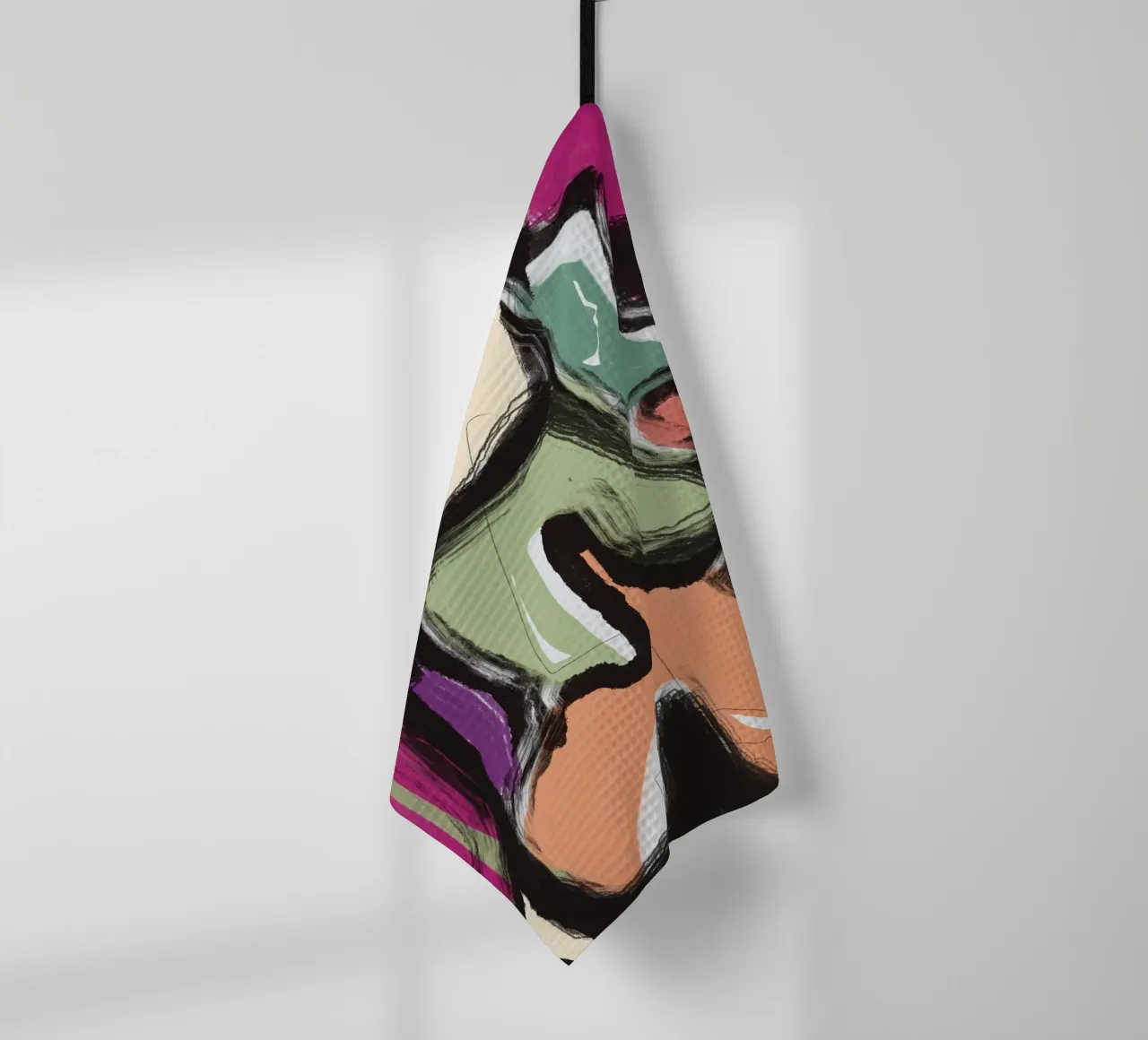 Abstraction 02 torchon de Little Dean