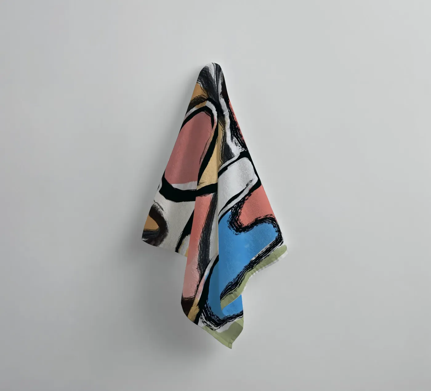 Abstraction towel by Little Dean