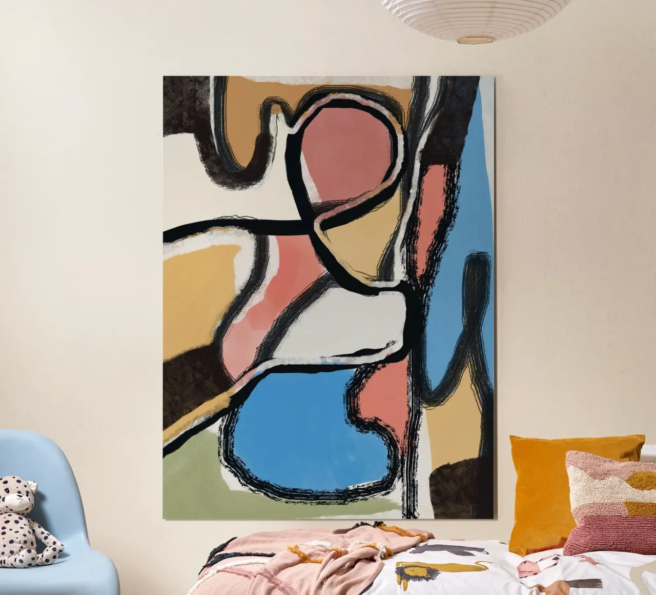 Abstraction poster by Little Dean