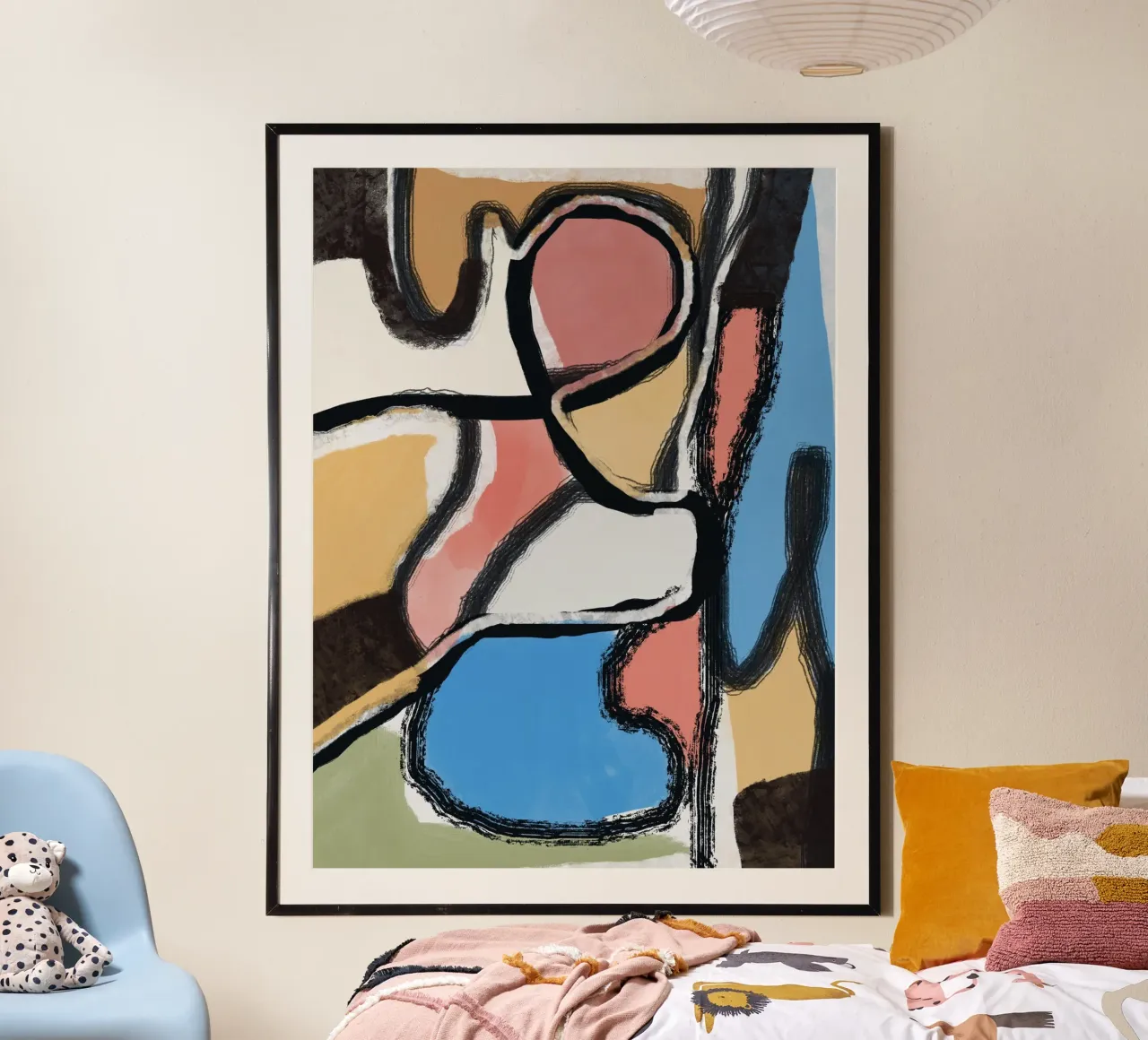 Abstraction poster by Little Dean