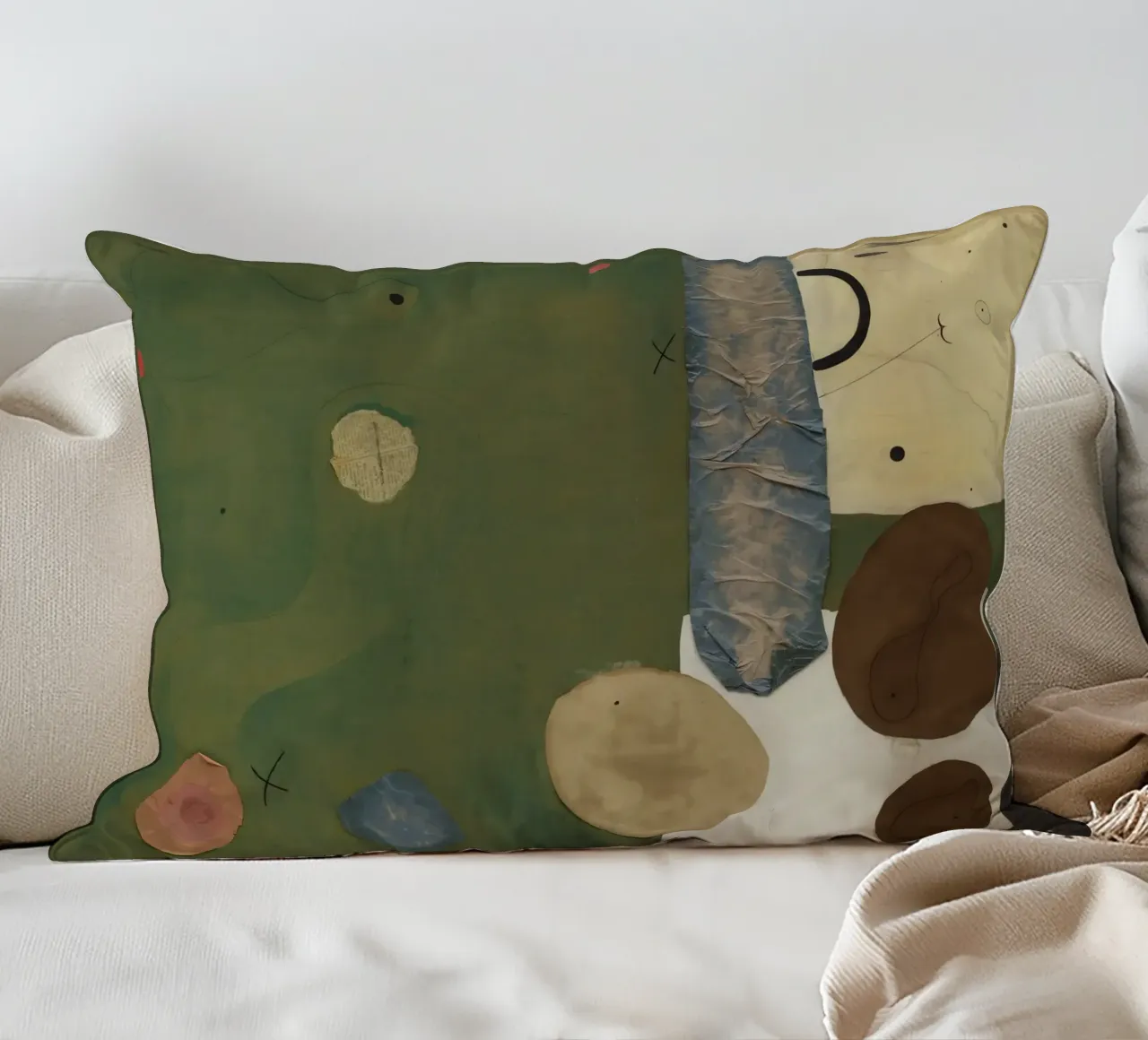 Joan Miró cuscino da Narciso