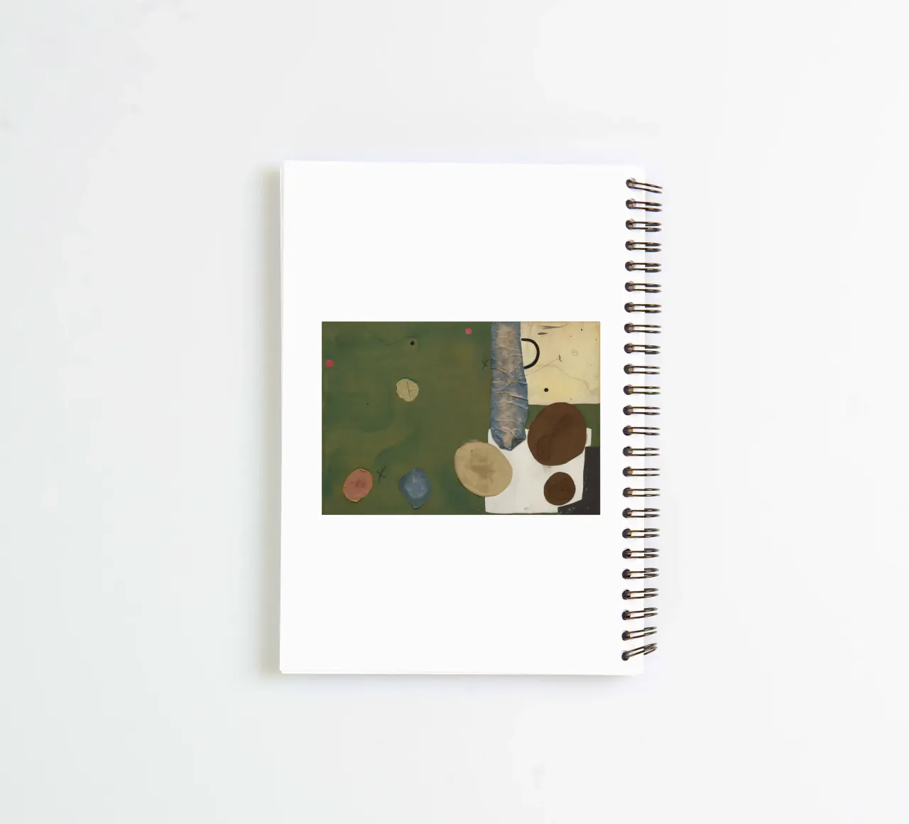 Joan Miró spiral notebook by Narciso