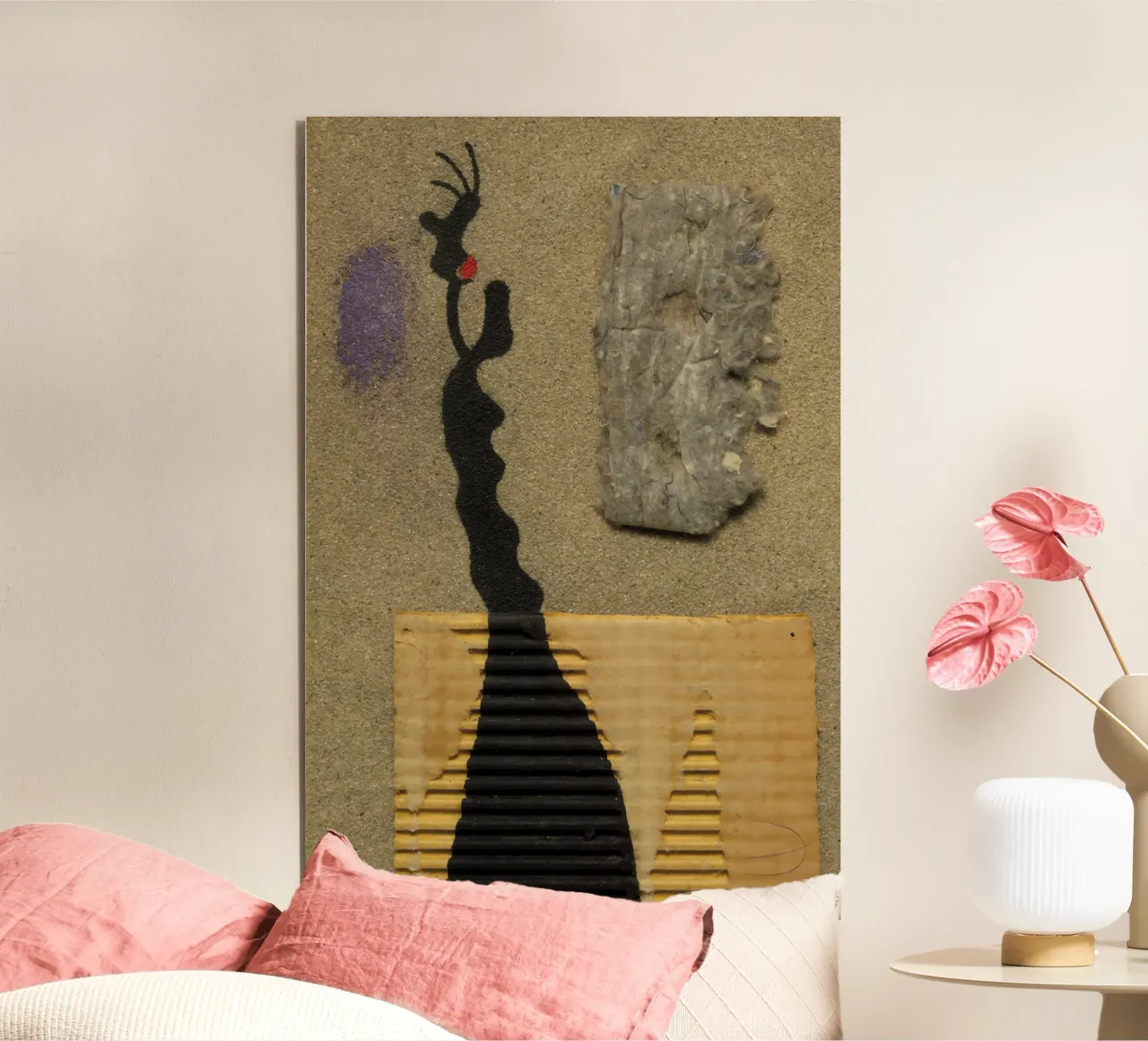 Joan Miró alluminio dibond da Narciso