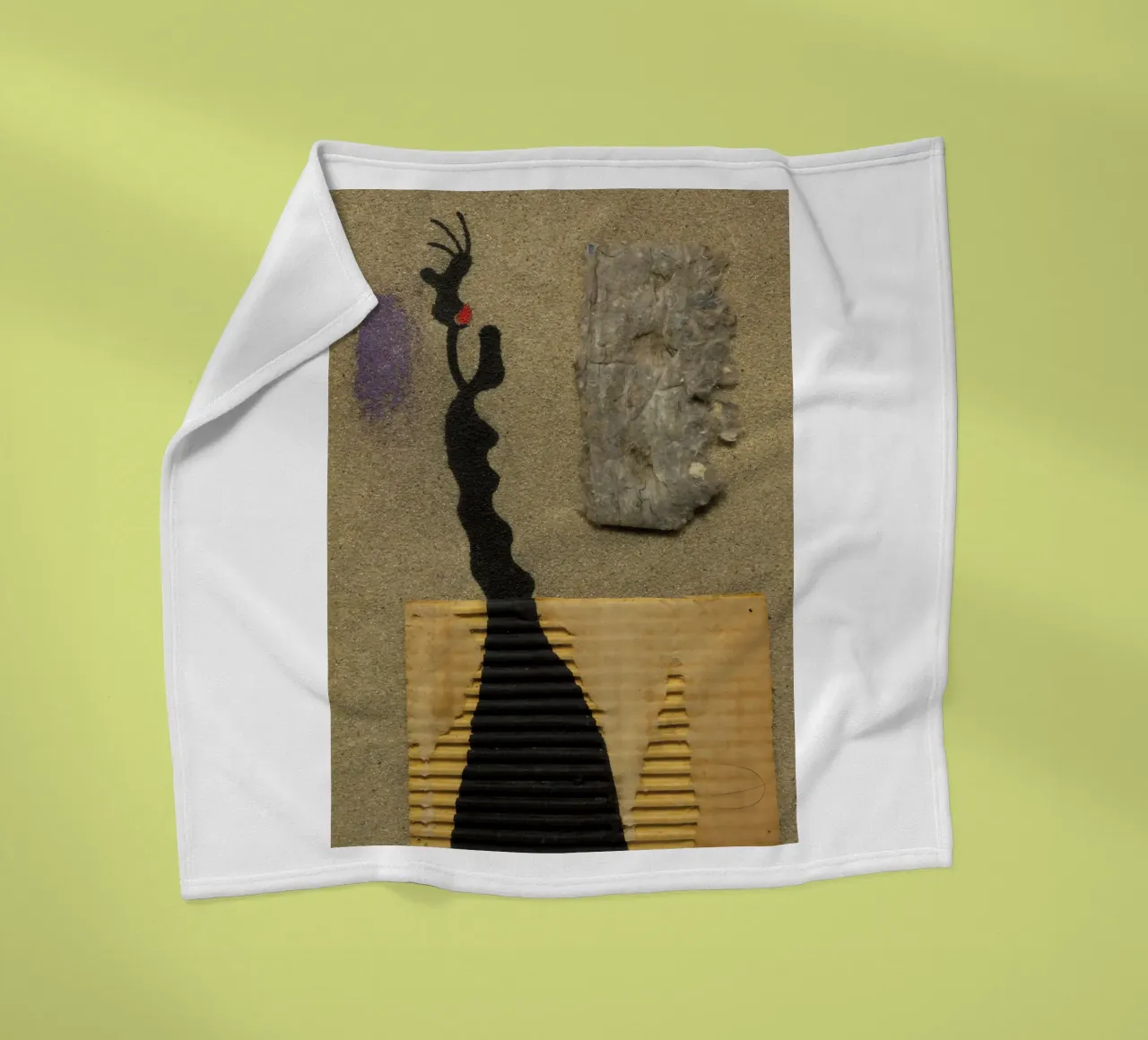 Joan Miró coperta in pile da Narciso