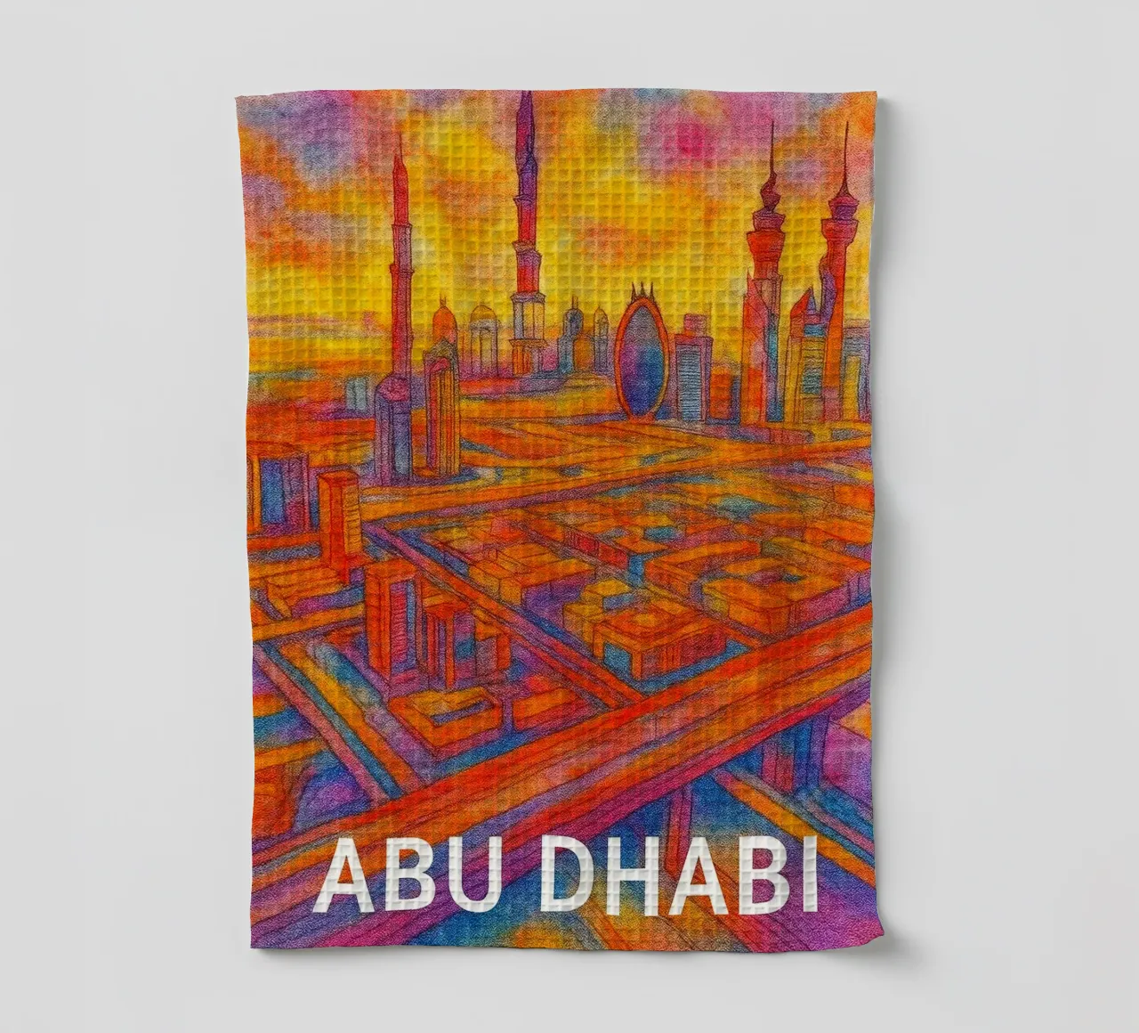 Abu Dhabi : l'imagination au service de la peinture torchon de onestar