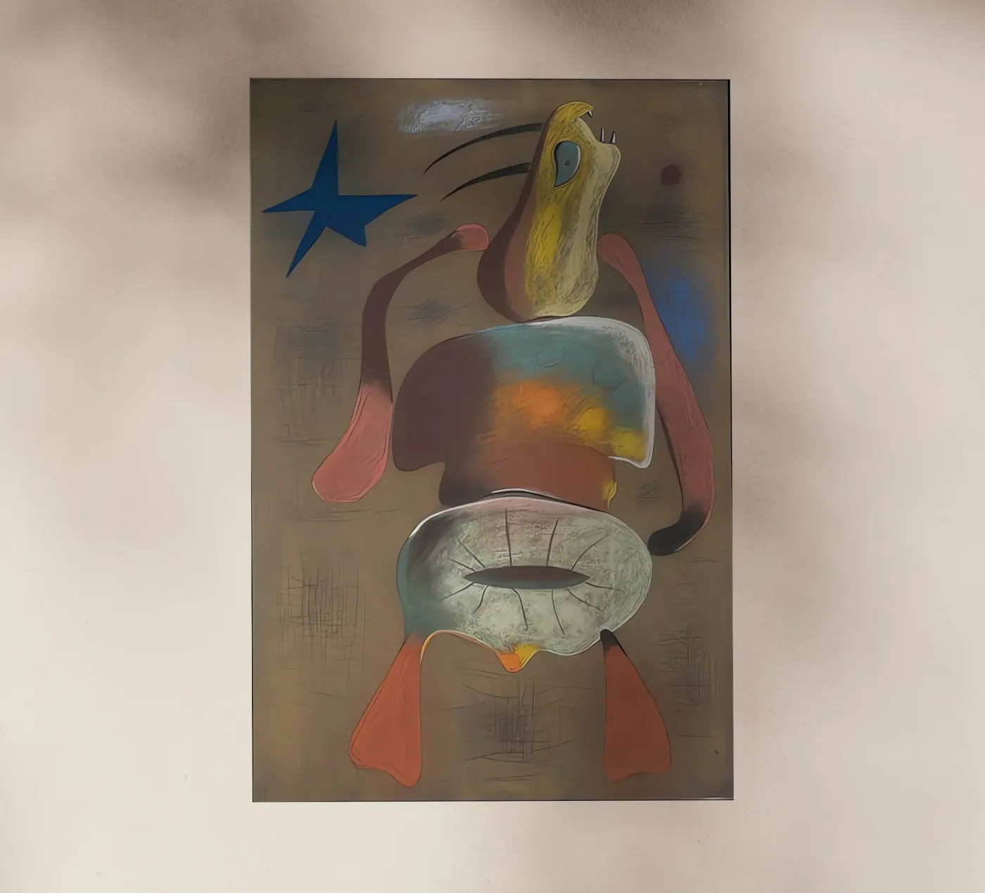 Donna pellicola backlit da Narciso