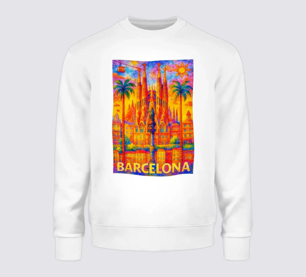 Barcelone, Espagne Peindre l'imagination sweat de onestar