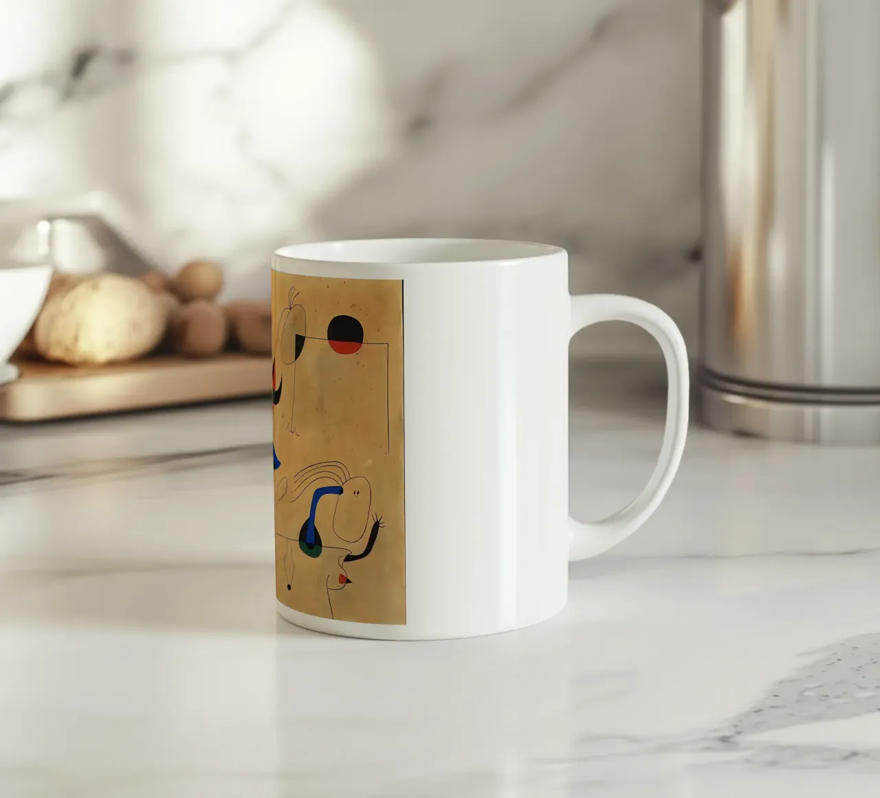 Donne in spiaggia tazza in ceramica da Narciso