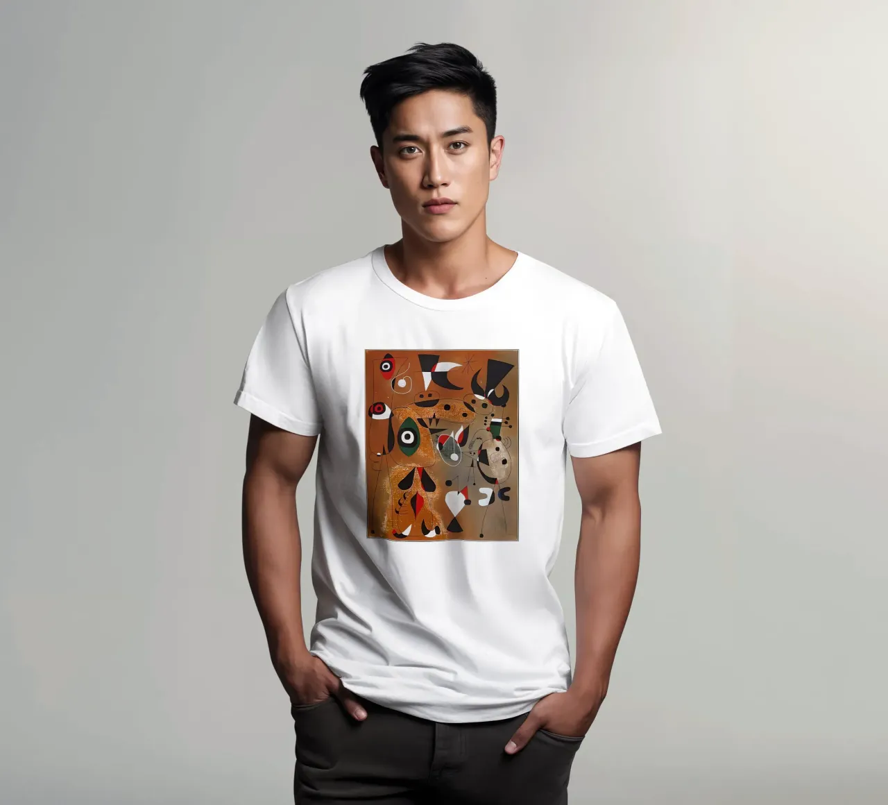 Donne, uccelli e una stella t-shirt da Narciso