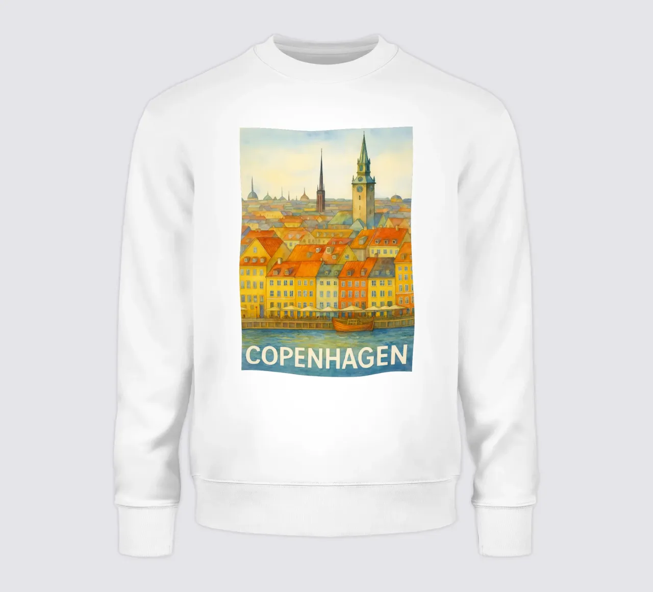 Copenaghen Pittura Immaginazione felpa da onestar