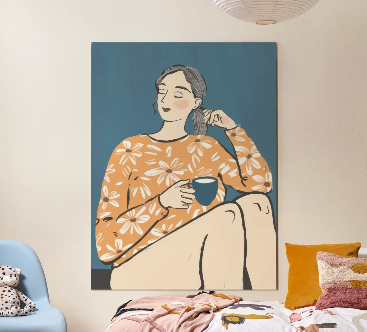 Tazza floreale Repose poster da Hollow Years