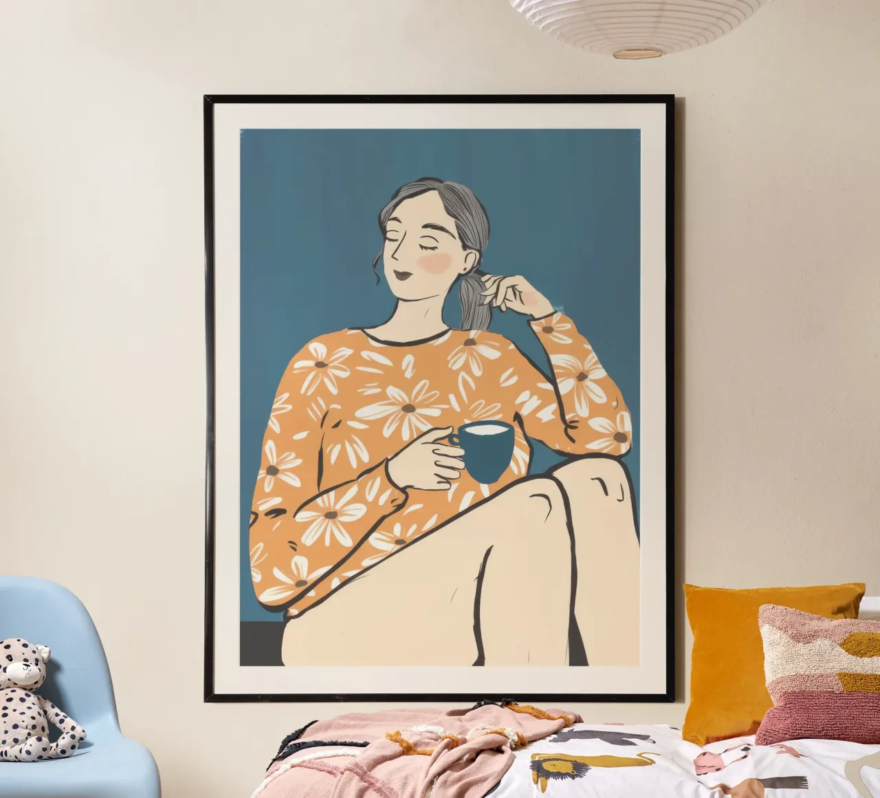 Tazza floreale Repose poster da Hollow Years