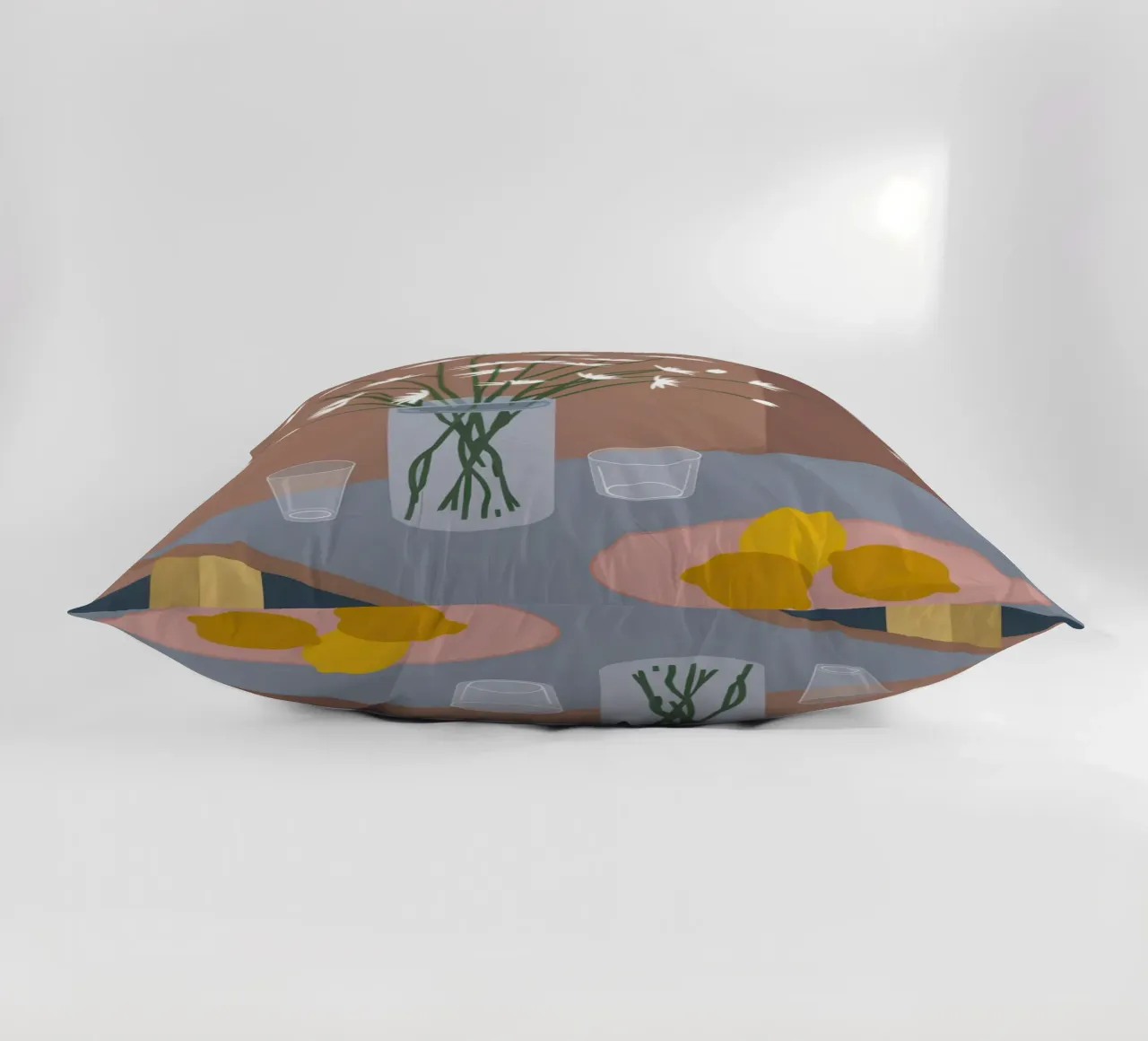 Margherite e limoni cuscino da Hollow Years