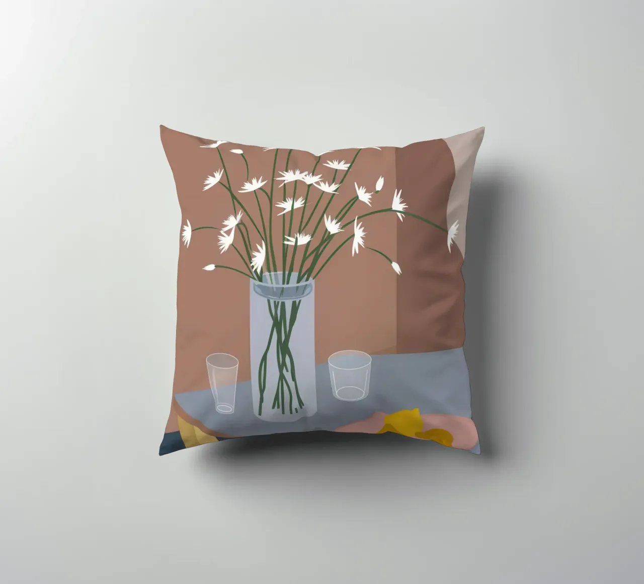Margherite e limoni cuscino da Hollow Years