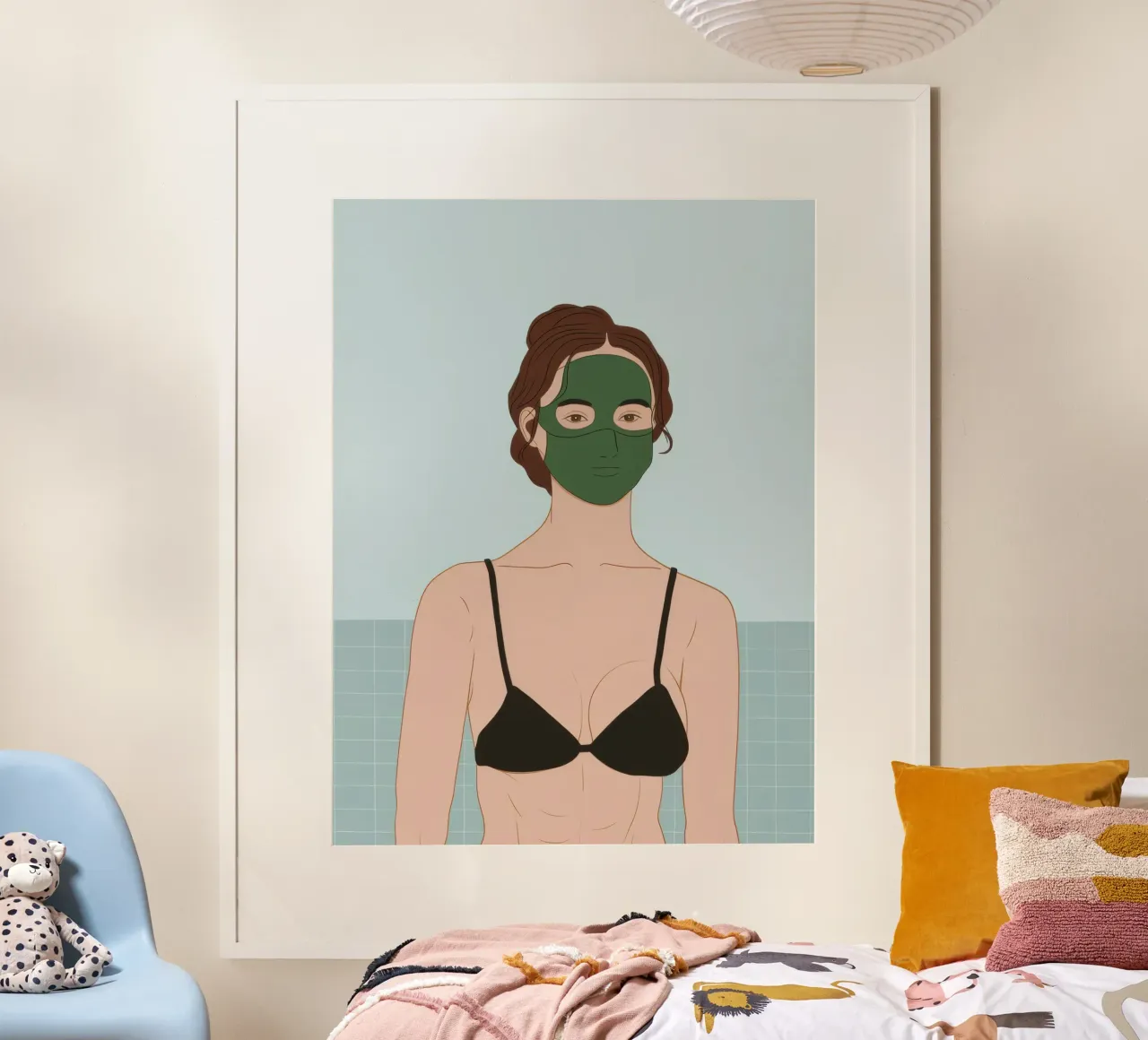 Maschera viso Serenity carta hahnemühle da Hollow Years